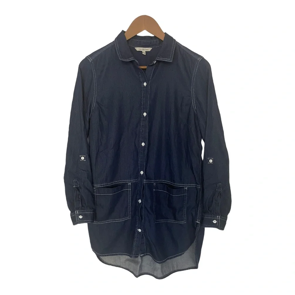 Calvin Klein Jeans denim look top